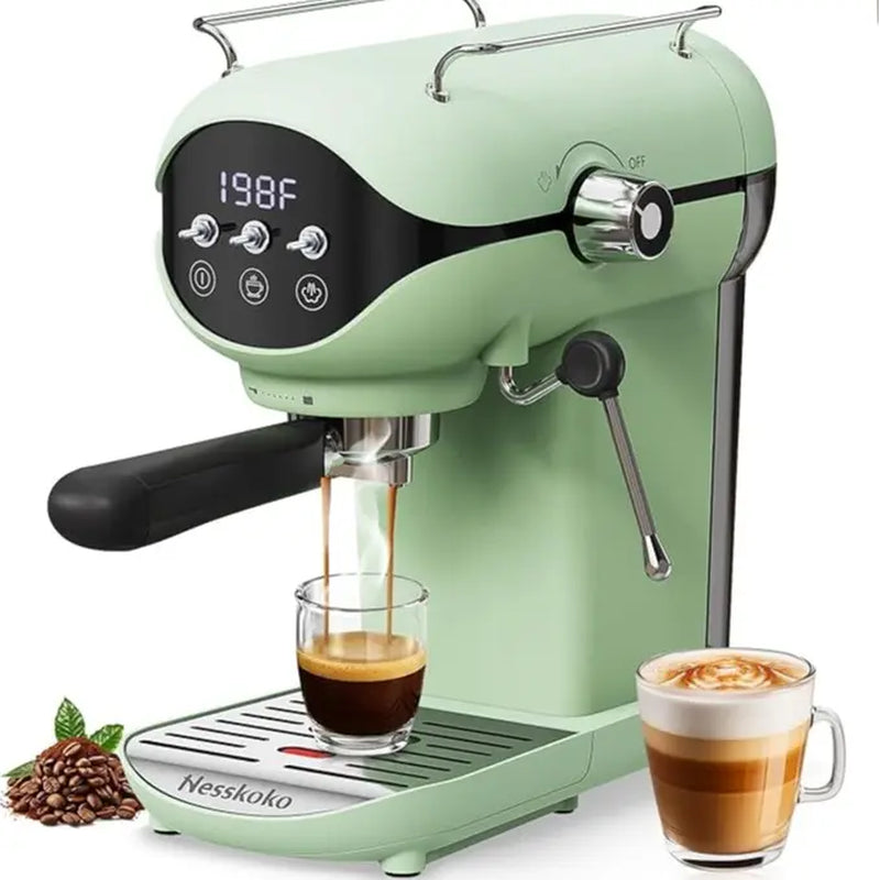 Espresso Machine,Professional 20 Bar Espresso Maker,Cappuccino & Latte Coffee Maker with Steam Frother for Home