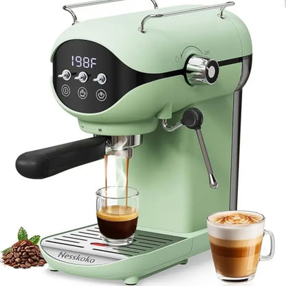 Espresso Machine,Professional 20 Bar Espresso Maker,Cappuccino & Latte Coffee Maker with Steam Frother for Home