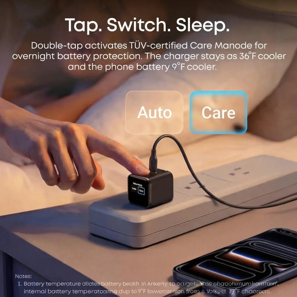 【Perfect Charger for Iphone】Anker 45W Fast Charging USBC Charger with LED Display, Fast Charging Block for Iphone 17/16/15 Series, Macbook, Apple , Safe & Compact Power Adapter for Apple Devices,Summerwins,Fathersdaygift，#Dealsforyoudays