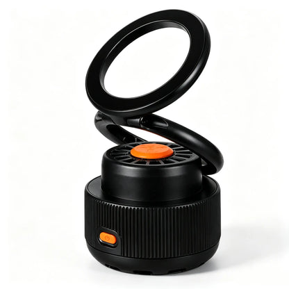3-In-1 Fidget Bluetooth Speaker, Magnetic Phone Stand Speaker with 360° Rotation, RGB Light, HD Sound, Portable Wireless Phone Holder for Office, Gaming & Movies, Creative Gift Shower Wearable