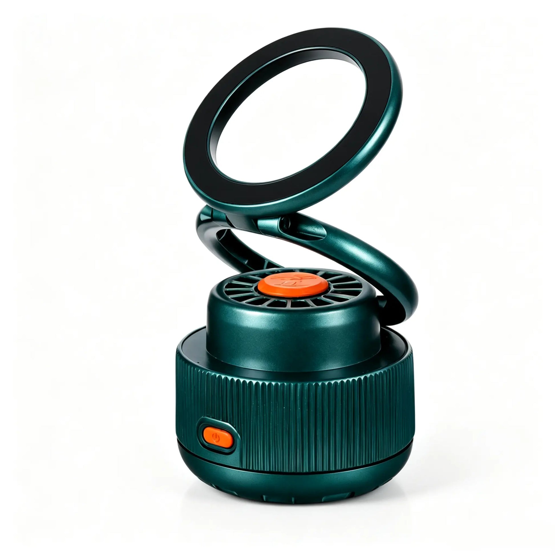3-In-1 Fidget Bluetooth Speaker, Magnetic Phone Stand Speaker with 360° Rotation, RGB Light, HD Sound, Portable Wireless Phone Holder for Office, Gaming & Movies, Creative Gift Shower Wearable