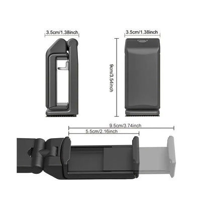 360 Degree Rotatable Multipurpose Phone Holder, Phone Mount, Smartphone Holder, Cell Phone Holder, 1 Count Universal Multi-Angle Adjustable Airplane Phone Rack for Flying Traveling, Business Trip