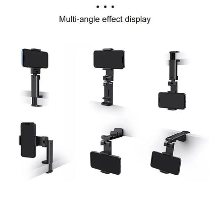360 Degree Rotatable Multipurpose Phone Holder, Phone Mount, Smartphone Holder, Cell Phone Holder, 1 Count Universal Multi-Angle Adjustable Airplane Phone Rack for Flying Traveling, Business Trip