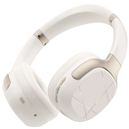 【US】ANCAMITA Hybrid Active Noise Cancelling Over-Ear Wireless Bluetooth Headphones – 50H Playtime, Foldable Design, Deep Bass, App EQ, Transparency Mode